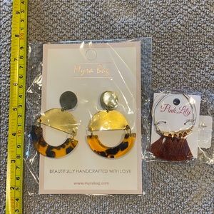 Myra Bag Leopard Earrings